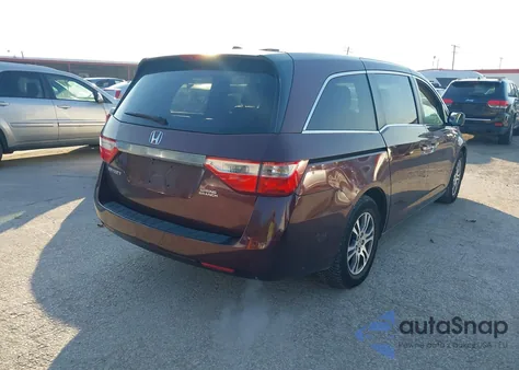 2012 Honda Odyssey Ex-L from USA, damaged, VIN 5FNRL5H66CB068071